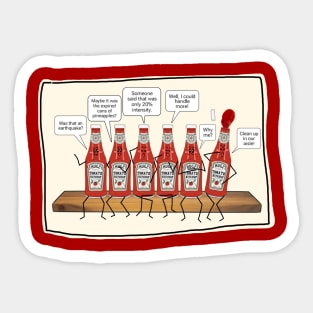 The Ketchup Bottles Sticker